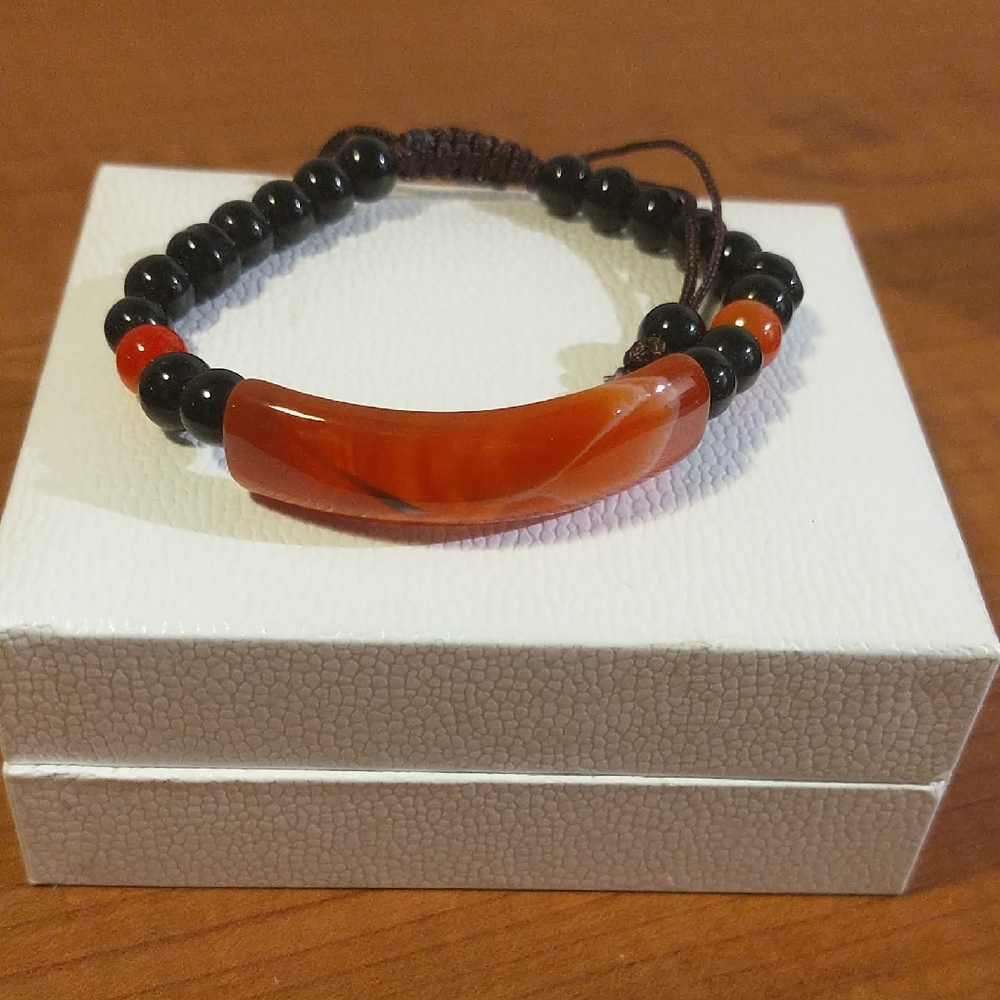 3/$10 Black and Red Beaded Bracelet